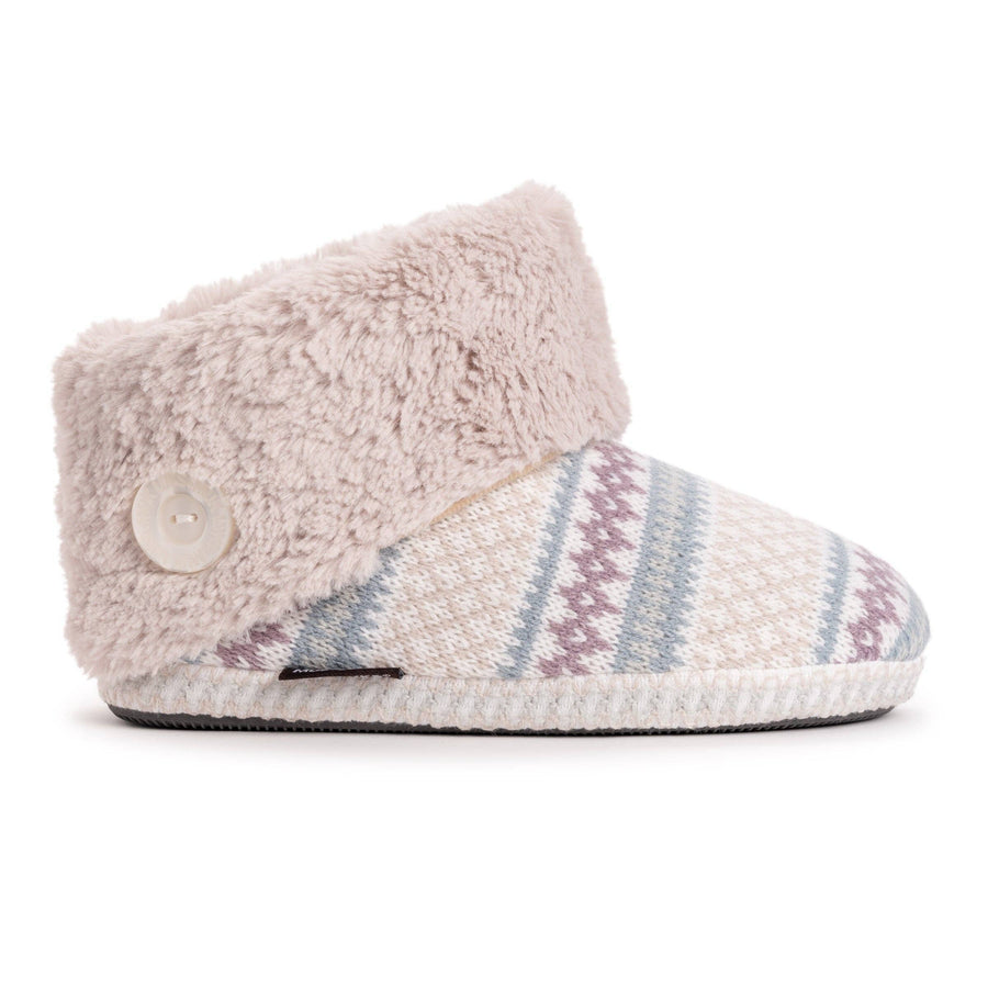 MUK LUKS Women's Melinda Bootie Slipper
