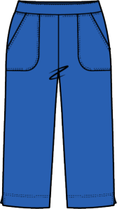 Cotton Slub Pocket Capri by Escape