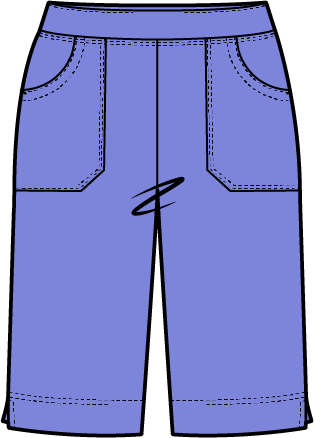 Cotton Pedal Pusher Short