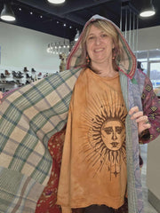 Rising Sun Coat #298 by Kantha Bae