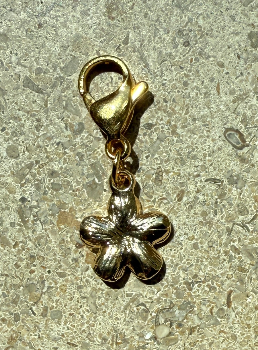 Gold Plated Flower Charms Robin Boutique