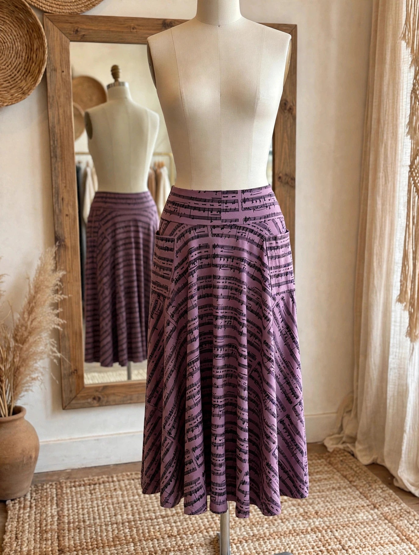 Sojourn Skirt in Symphony Print by Effie's Heart