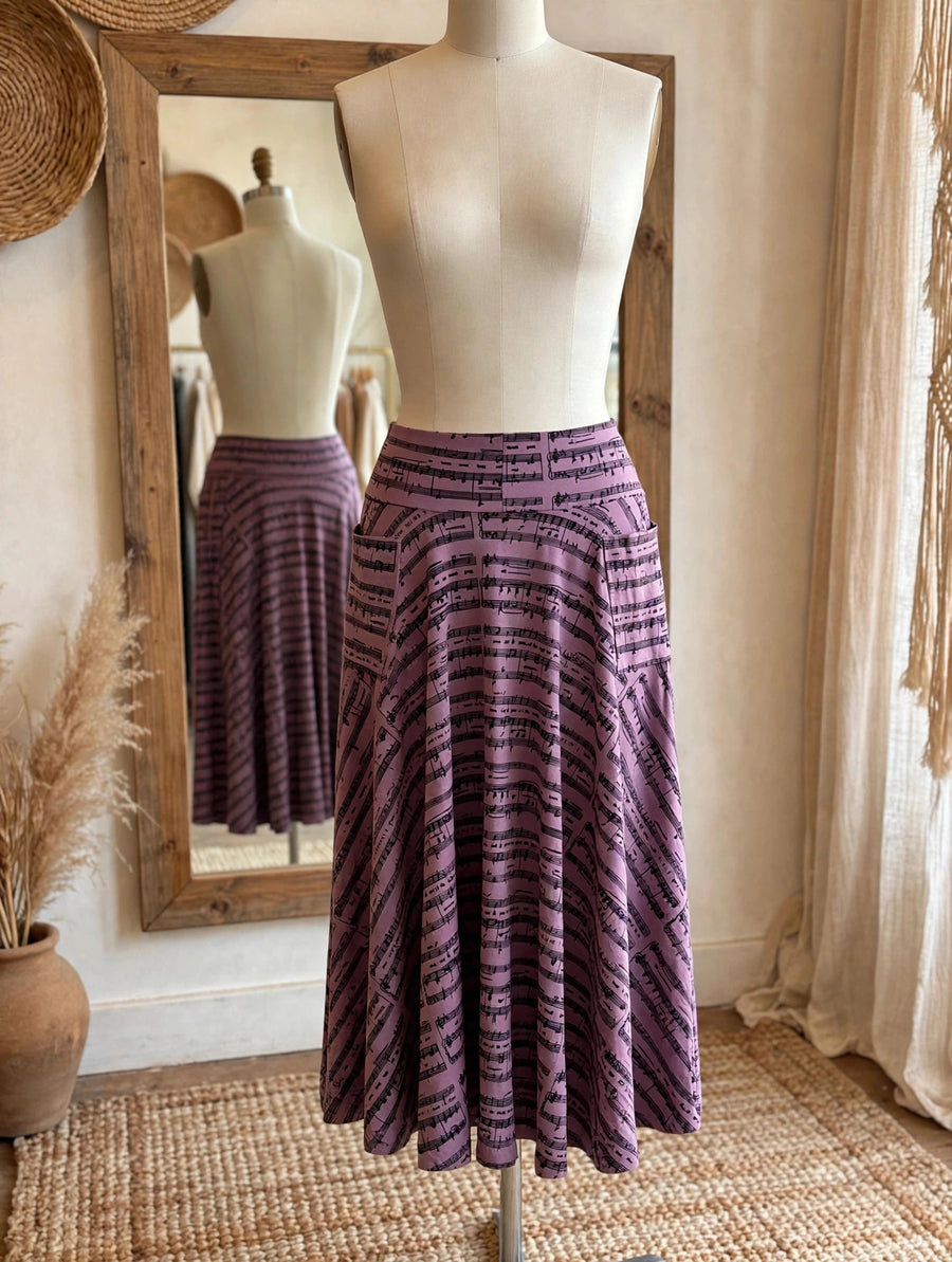 Sojourn Skirt in Symphony Print by Effie's Heart