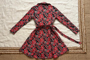 Patrona Coat in Jardinier Print by Effie's Heart