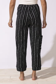 Driftwood Stripe J Pocket Flood Pant by Escape