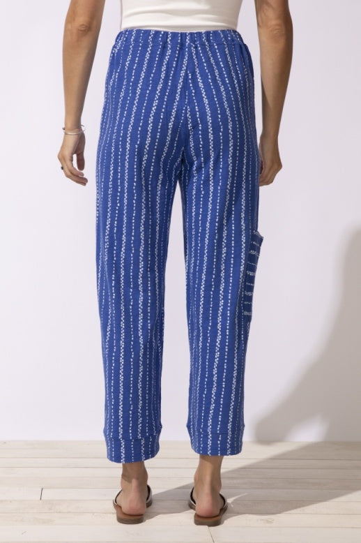 Driftwood Stripe J Pocket Flood Pant by Escape