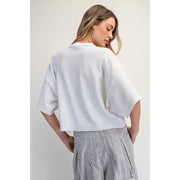 Crew Neck Cashmere Cardigan by Cotierra