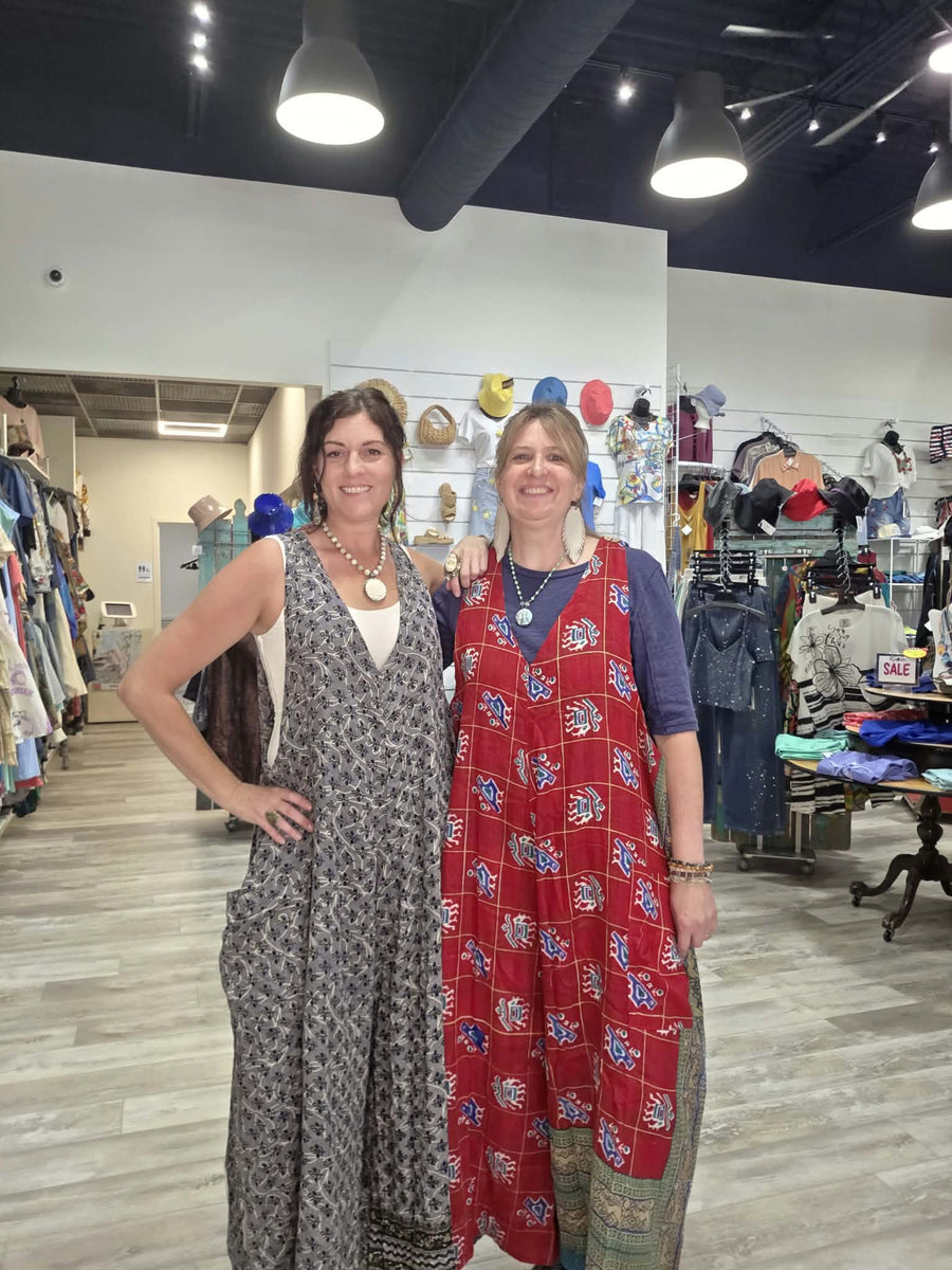 Duality Sari Harmony Wide Leg Jumpsuit #1040 by Kantha Bae
