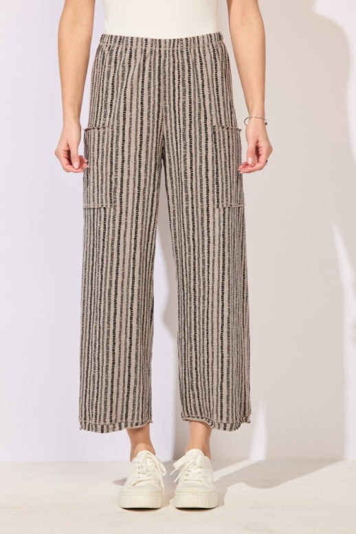 Canyon Stripe Pocket Flood Pant by Escape