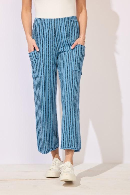 Canyon Stripe Pocket Flood Pant by Escape