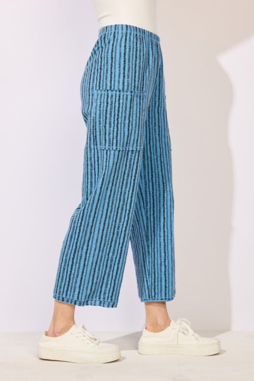 Canyon Stripe Pocket Flood Pant by Escape