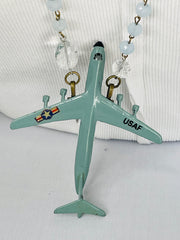 C-5 Galaxy Plane Necklace by Gina
