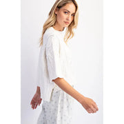 Oversized Sweater Top by Cotierra