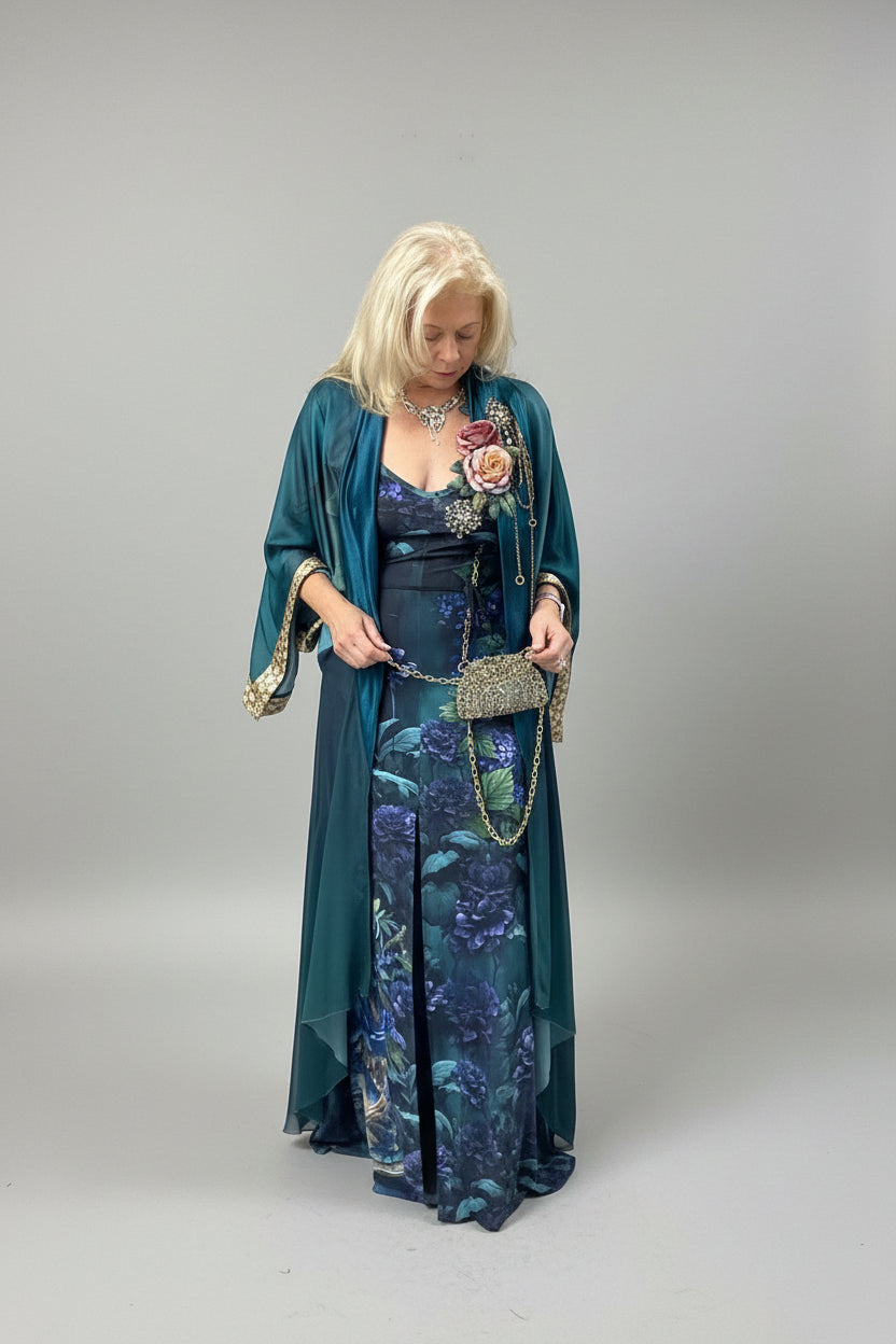 IPNG Design Maxi Slit Dress in "Love Language" Robin Boutique