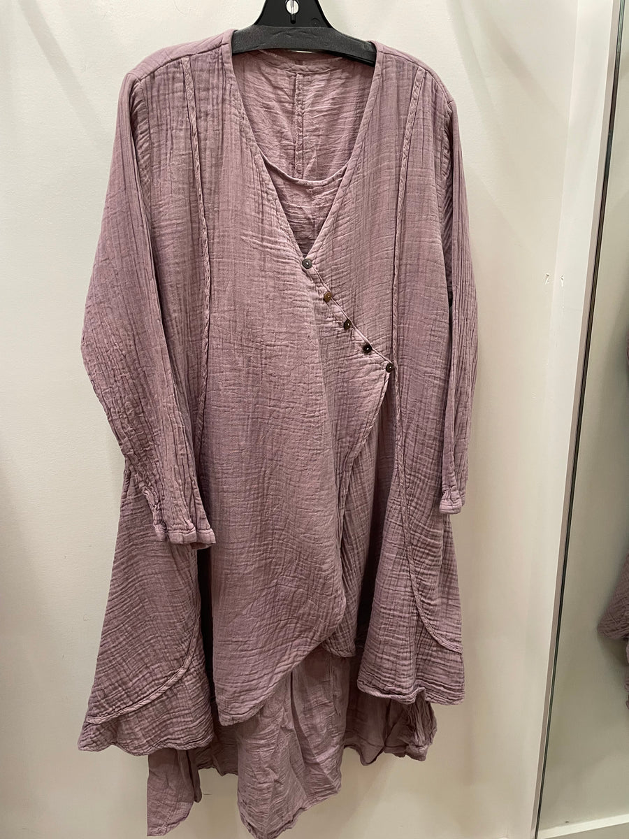 Double Layer Gauze Dress