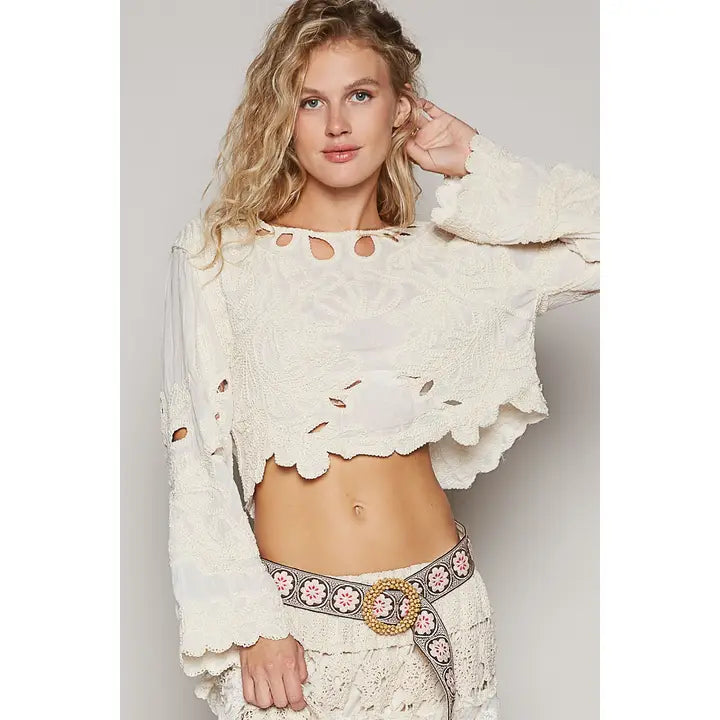 Simply Sweet Crochet Crop Top