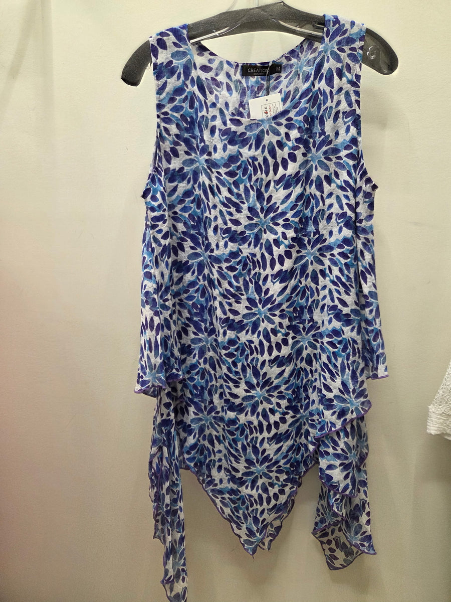 Blue Pixie Tunic Dress by Creations