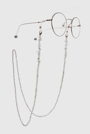 Bejeweled Eye Glass Necklace