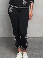 Embroidered French Terry Jogger by Paparazzi