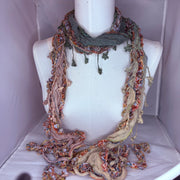 Boho Tassel Scarf Necklace