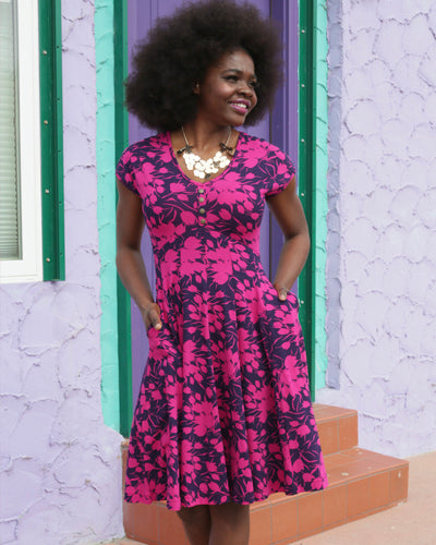 Besi Dress in Holland Print by Effie's Heart