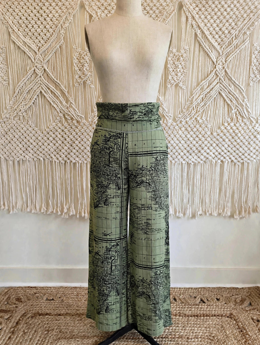 Dolores Pants in Atlas Print by Effie's Heart