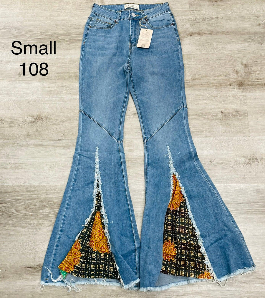 Upcycled Denim Dorito Bell by Kantha Bae - Robin Boutique-Boutique 