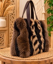 Wild at Heart Faux Fur Bag By Azalea Wang