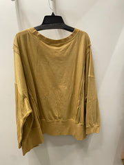 Cozy Drift Boxy Wide Neck Sweatshirt by Paper Lace