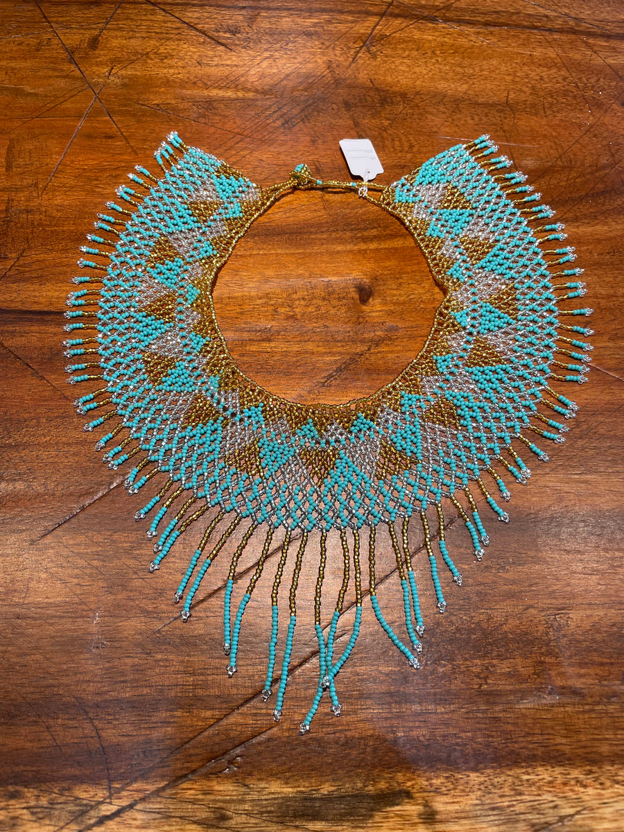 Beaded Collar Necklace