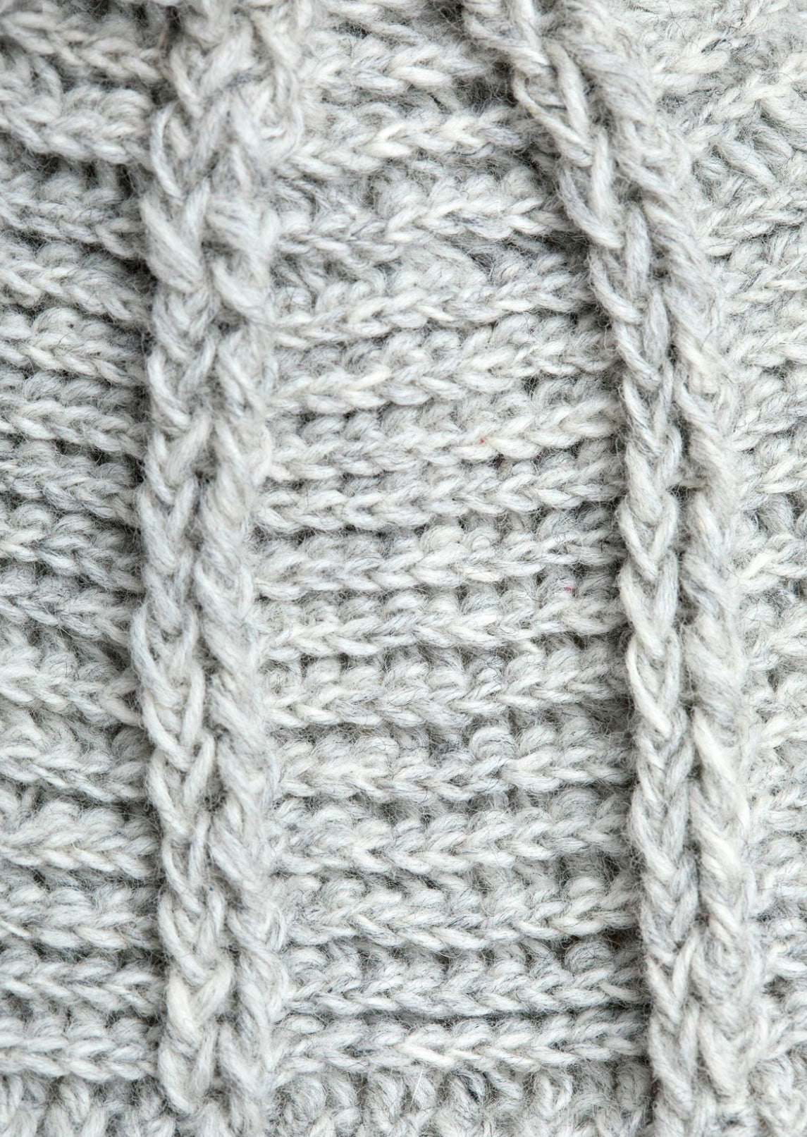 Brecken Pumice Knit Pom Beanie By Many Hands