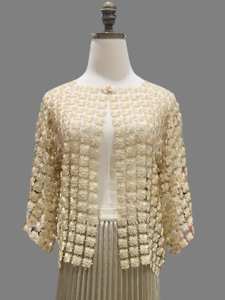 Lace Short Jacket by EllyNDale