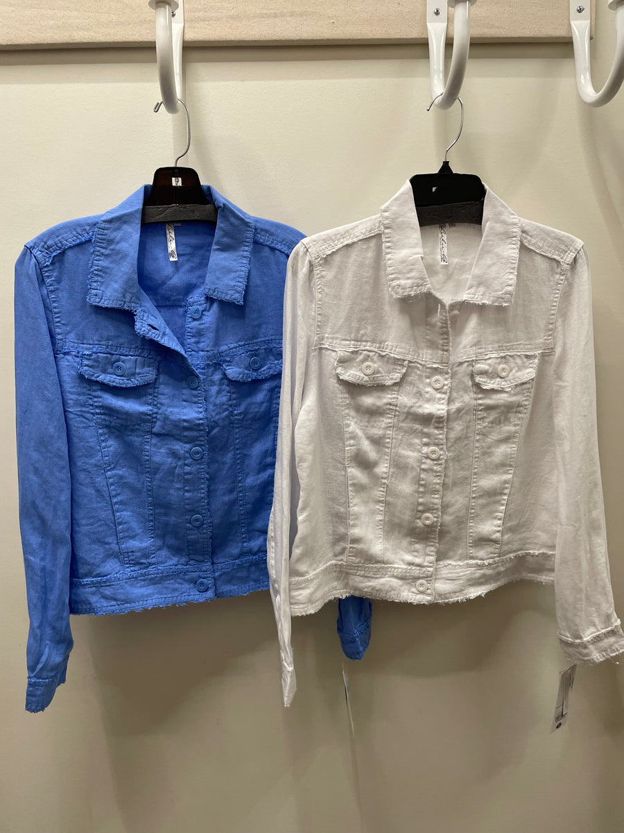 Linen Travel Jacket by Lulu-B