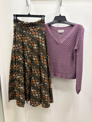 Everly Skirt in Astoria Print by Effie's Heart