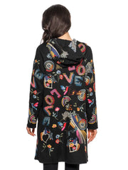 Embroidered "Love" Duster by Adore