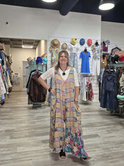 Duality Sari Harmony Wide Leg Jumpsuit #1030 by Kantha Bae