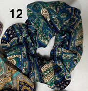 Nepalese Silk Scrunchie Hair Bands Robin Boutique