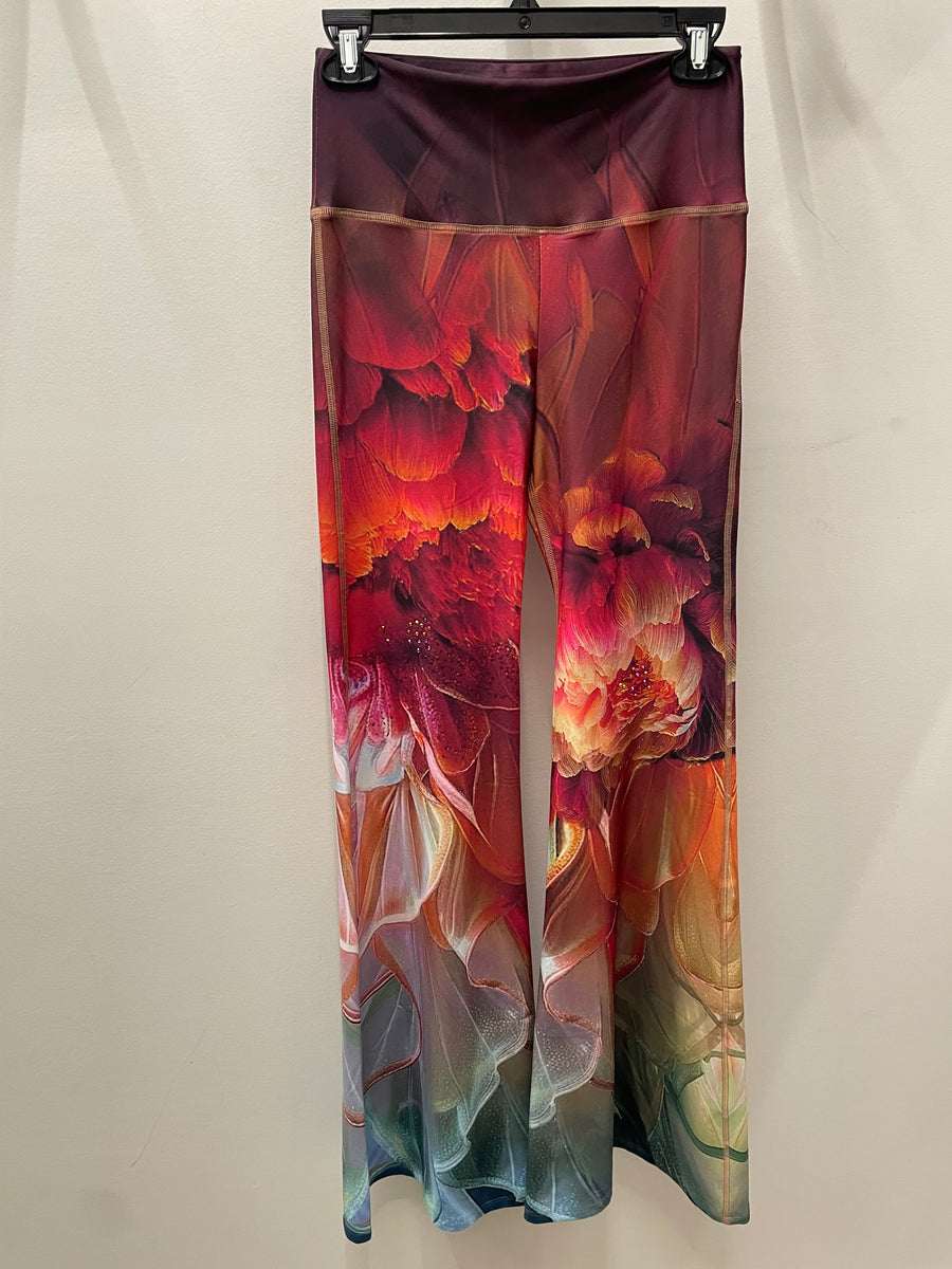 Bell Bottom Pants in Floral Explosion by IPNG Design