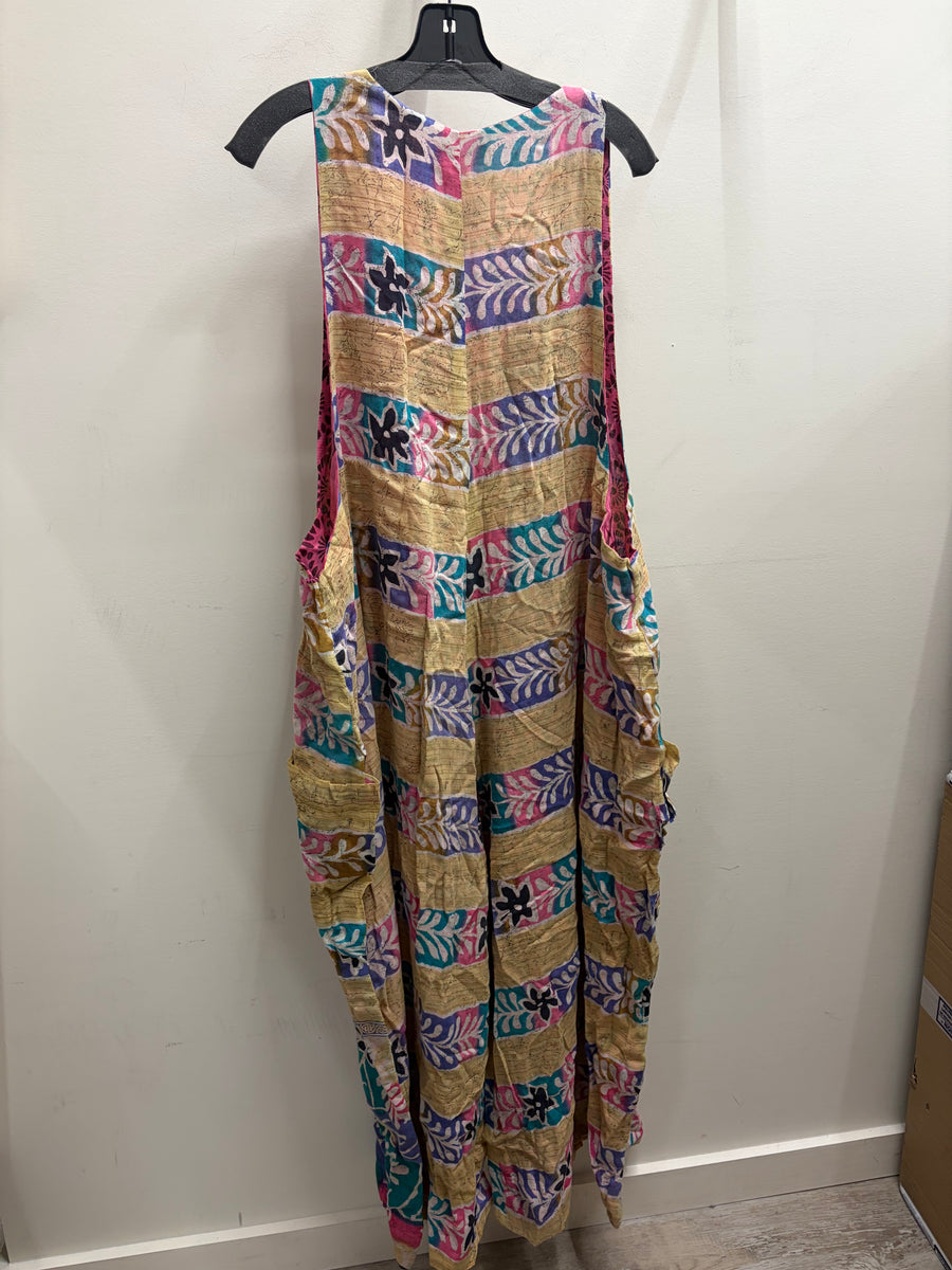 Duality Sari Harmony Wide Leg Jumpsuit #1030 by Kantha Bae