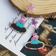 Witch Hat Earrings
