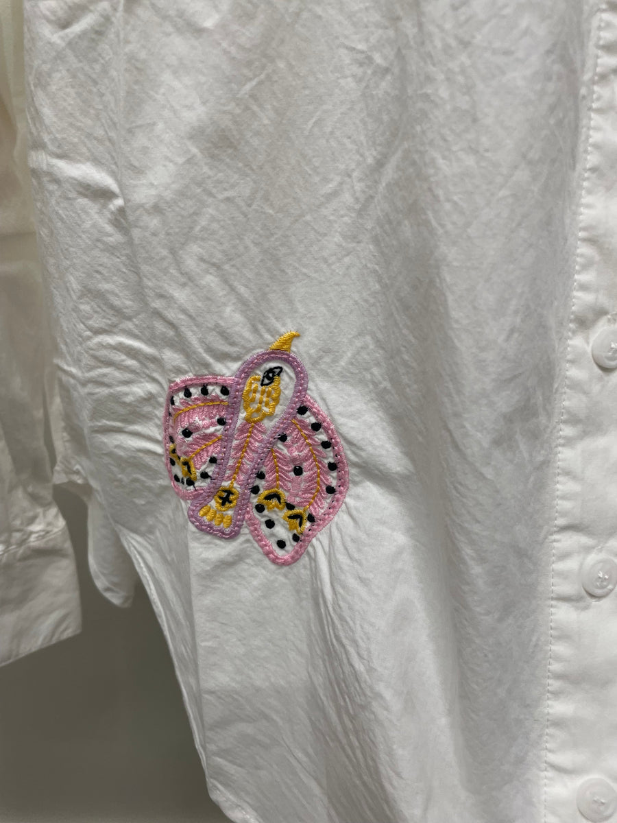 Button Down Blouse in Pocket Full of Sunshine by Driftwood
