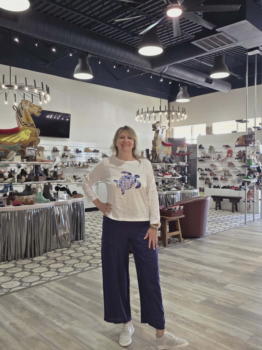 Lake Linen Beach Flood Pant by Escape