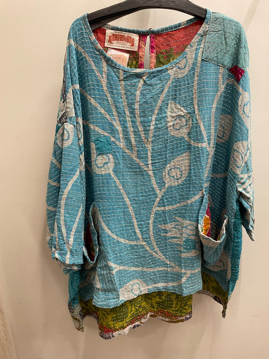 Pareo Kantha Dream Pullover #252 by Kantha Bae