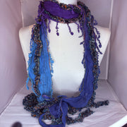 Boho Tassel Scarf Necklace