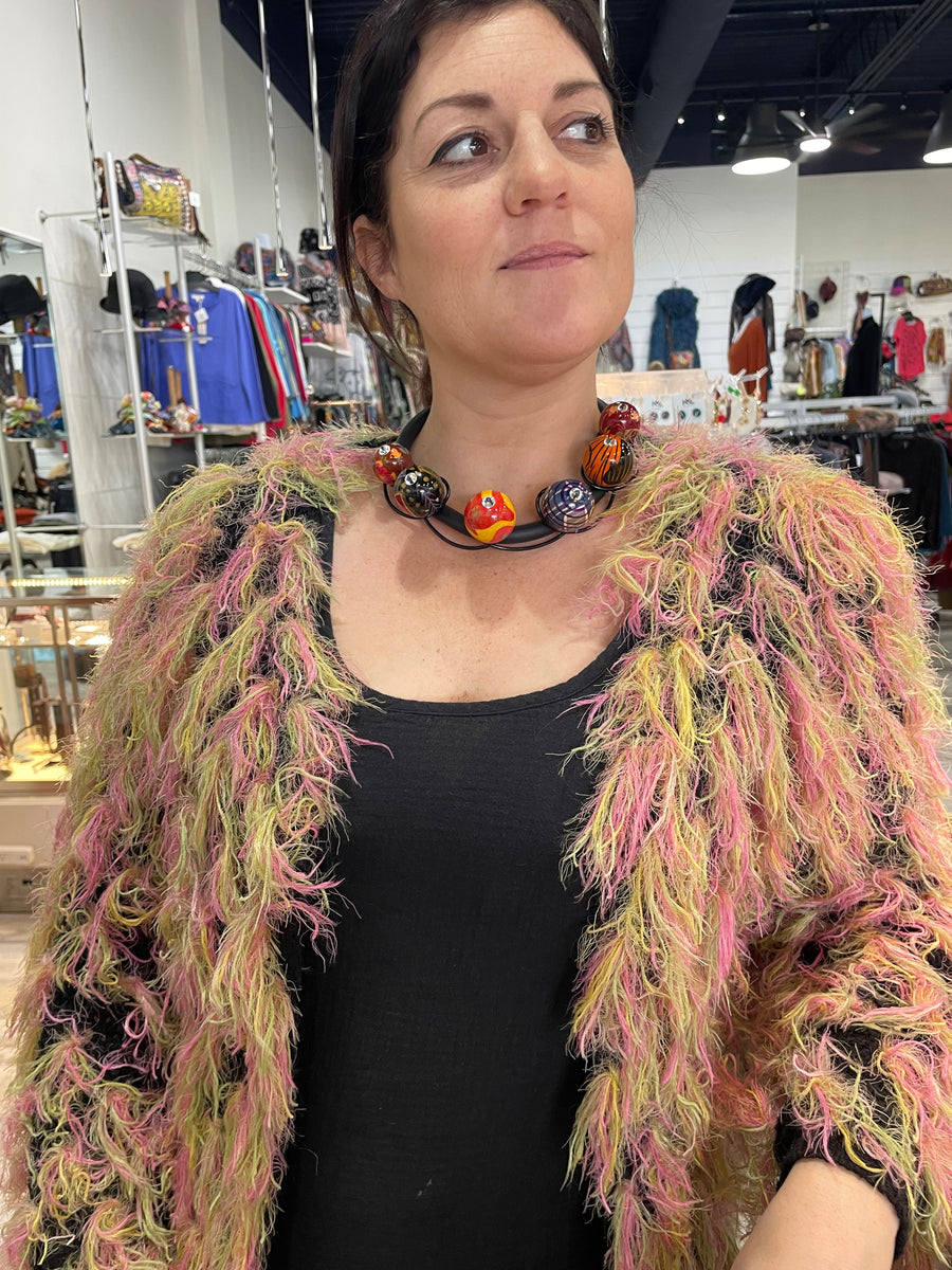 Chunky Ball Necklace by Jeff Lieb