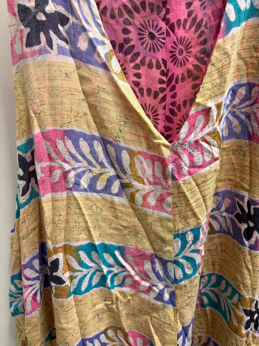 Duality Sari Harmony Wide Leg Jumpsuit #1030 by Kantha Bae