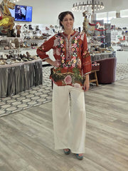 Embroidered Essence Tunic by All About Her