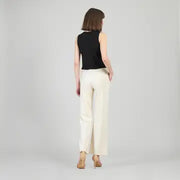 Ponte Loose Leg Pocket Pant by Clara Sunwoo