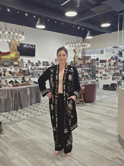 Velvet Embroidered Pant by Paparazzi