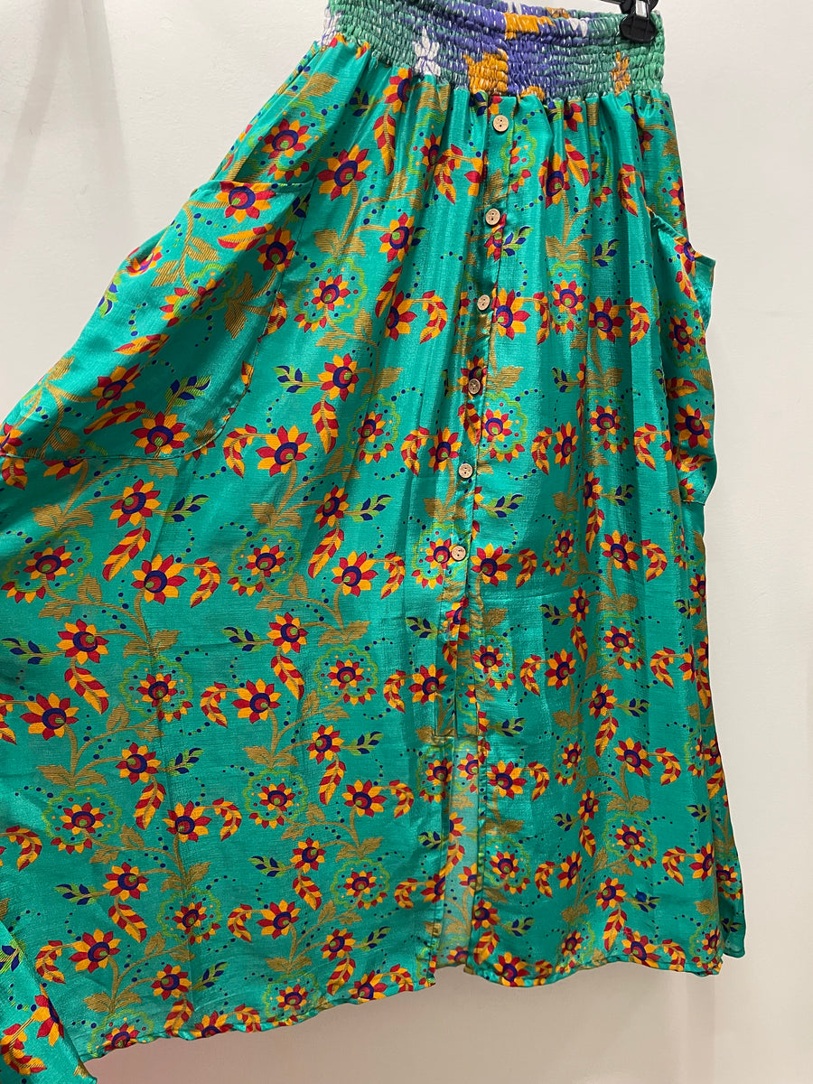 Rasgulla Butterfly Cargo Skirt #095 by Kantha Bae